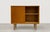 Mid Century Modern Oak Jr. Credenza | Danish Storage | Entryway Cabinet, Circa 1960's For Sale - Image 4 of 13