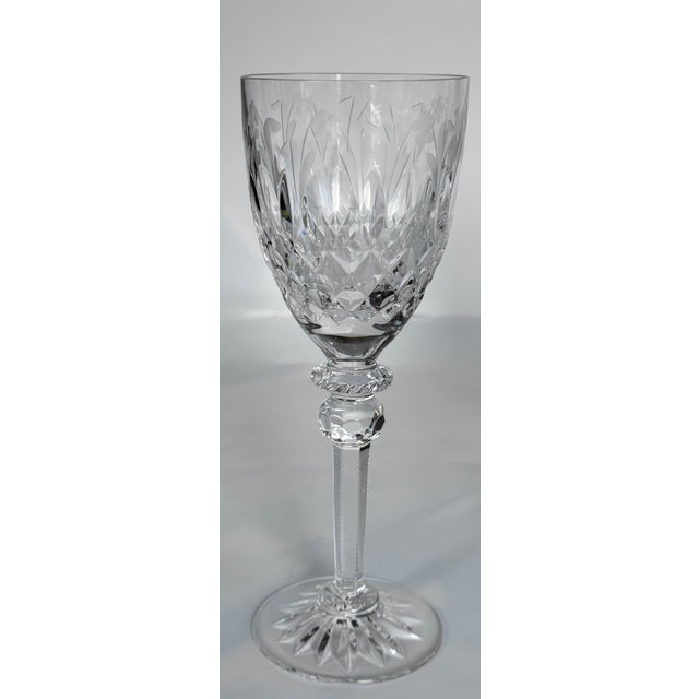 Late 20th Century Rogaska Queen Wine Glasses Set of 8 For Sale - Image 12 of 17