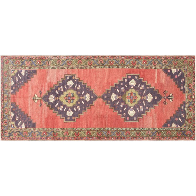 Textile 1960s Turkish Oushak Rug For Sale - Image 7 of 7