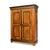 Biedermeier Hall Cabinet in Walnut, 1830 For Sale - Image 3 of 9