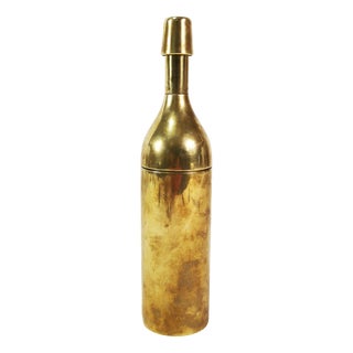 Modernist Brass Shaker, Italy, 1960s For Sale