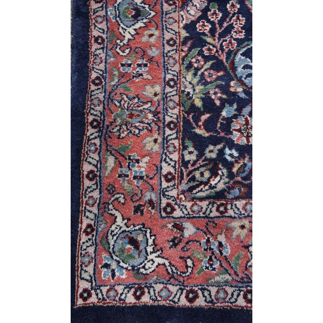 Offered is this amazing, large and thick, 6 meter long vintage oriental runner with mainly blue and beautiful pattern. Let...