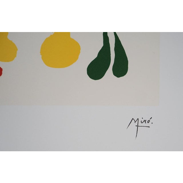 Joan Miro, A Surreal Mother and Her Children, Lithograph For Sale - Image 6 of 7