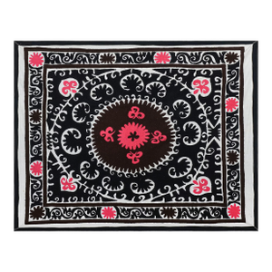 Vintage Uzbek Suzani - Wall Decor