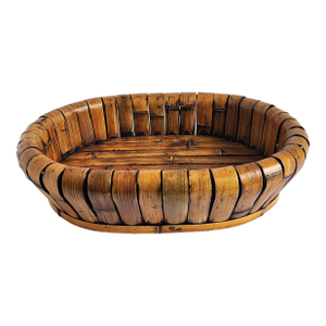 Interlude Home Inc. Rattan Bamboo Center Piece Basket