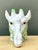 Infuse your interior with a touch of whimsical sophistication through this vintage Italian glazed ceramic giraffe cache...