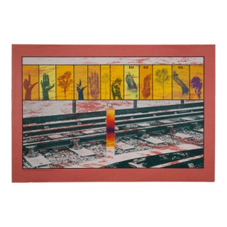 R B Kitaj, the Cultural Value of Fear, Distrust and Hypochondria, Edition of 70, Screenprint, 1964-1966 For Sale