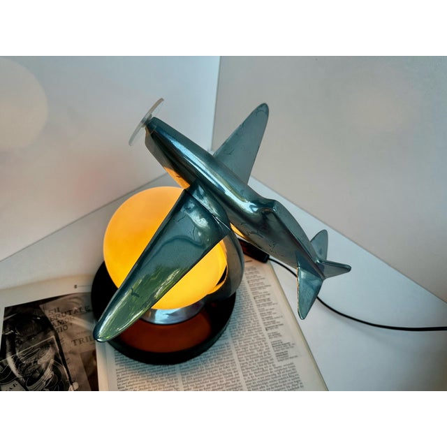 Vintage Table Lamp by Sarsaparilla, 1980s For Sale - Image 10 of 18