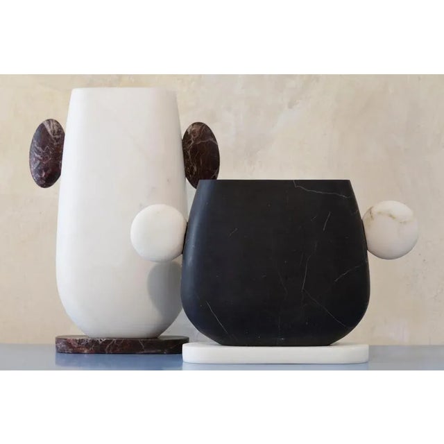 Pietro Marble Vase by Matteo Cibic For Sale - Image 11 of 12