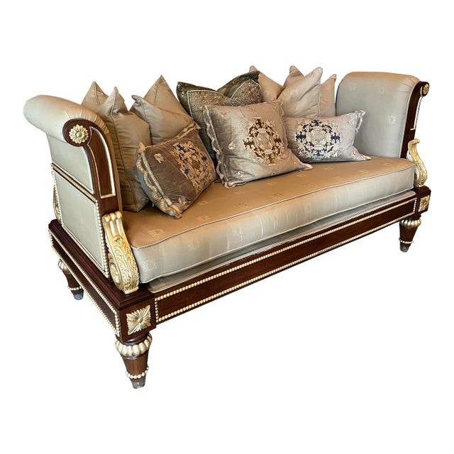 Clive Christian Empress Settee Daybed Sofa For Sale
