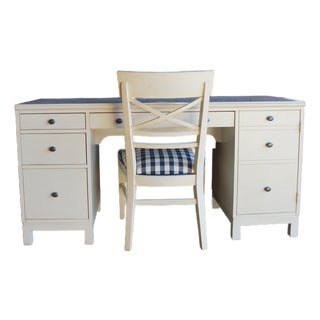 Ethan Allen Tango Desk and Chair For Sale
