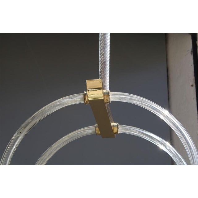 Pendant in Murano Glass and Brass from Barovier, 1950s For Sale - Image 15 of 18