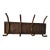 French Vintage Four Hook Rattan Hatrack/Coatrack For Sale