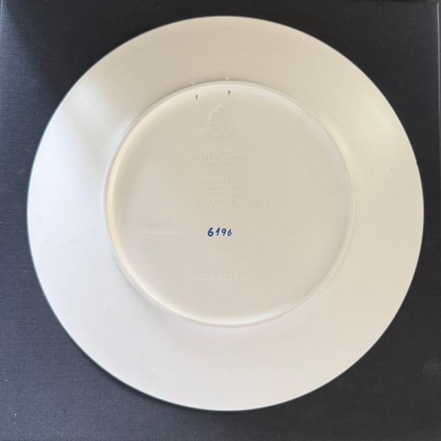 Porcelain Christmas Plate of the Adoration of the Magi After Albrecht Dürer for Villeroy & Boch Mettlach, Germany, 1978 For Sale - Image 6 of 7