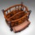 Brown Antique Canterbury Stand, English, Burr Walnut, Newspaper, Magazine, Regency For Sale - Image 8 of 10
