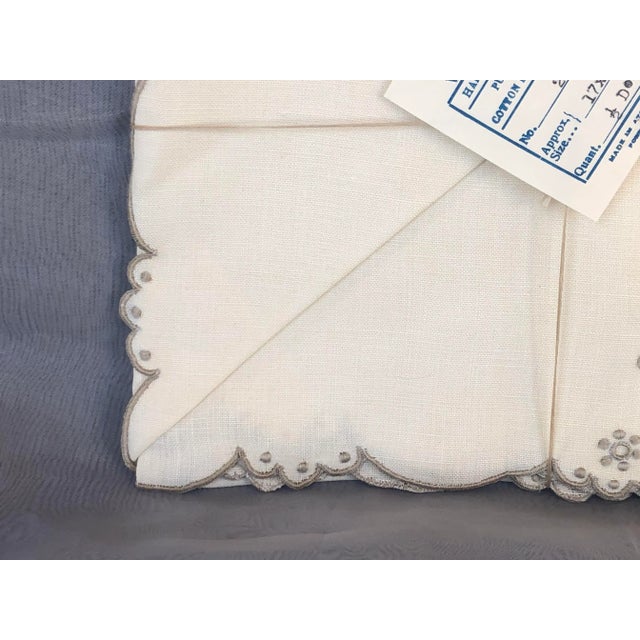 Linen Dinner Napkins Set of 6 For Sale In New York - Image 6 of 13