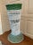 Late 19th Century Antique Painted Wicker Umbrella Basket With Green and White Surface For Sale - Image 5 of 12