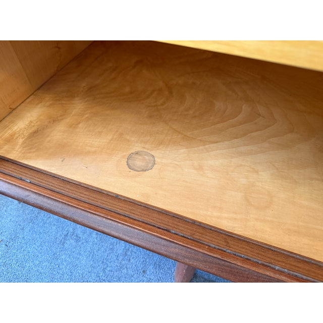 Danish Teak Sliding Door Credenza C1960s Attributed to Fredrik Kayser For Sale - Image 12 of 18