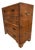 Vintage Campaign Dresser With Brass Hardware For Sale
