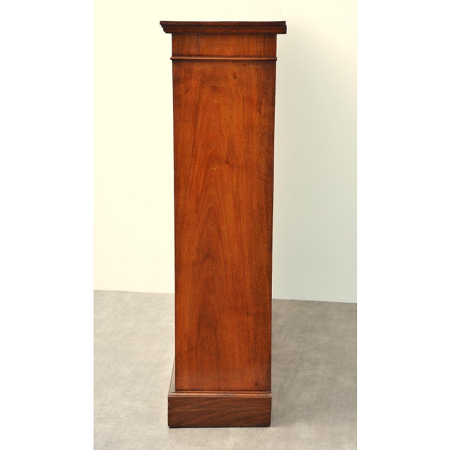 Brown Antique Victorian Walnut Open Bookcase with Adjustable Shelves, 1880 For Sale - Image 8 of 18