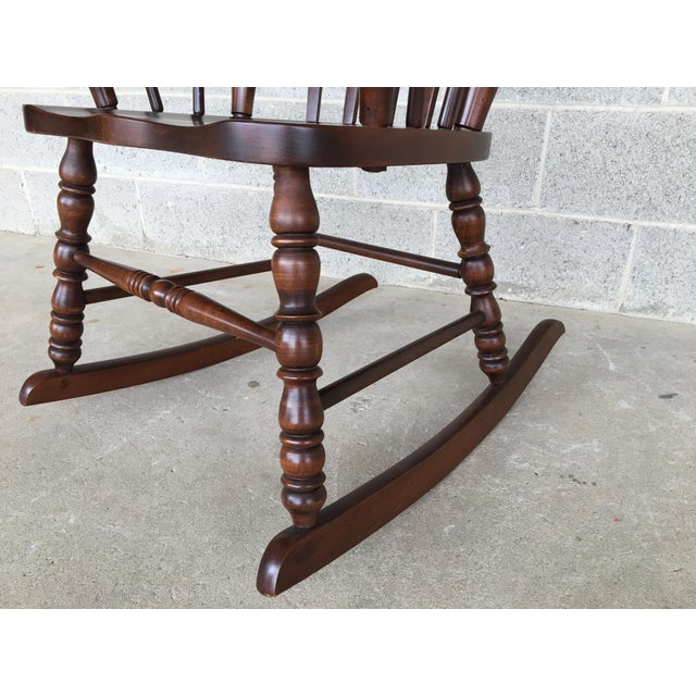 Tell City Rumford 49Boston Style Windsor Rocking Chair Chairish