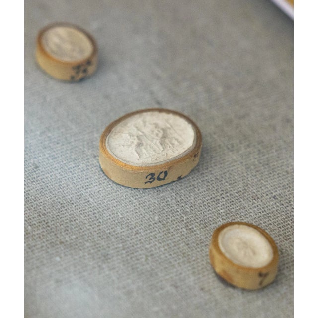 Early 19th Century 19th Century Italian Grand Tour Intaglios, Custom Framed - Set of 2 For Sale - Image 5 of 9