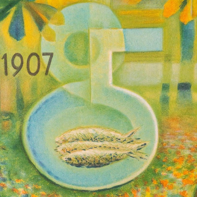 Modern Louis Toffoli, L'Anniversaire, Lithograph For Sale - Image 3 of 4