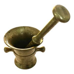 Antique Bronze Mortar and Pestle Appthecary