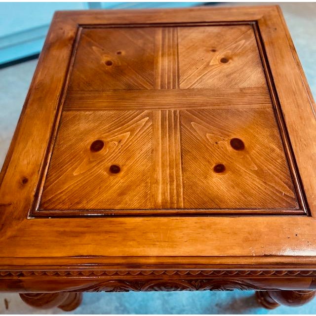Vintage Solid Wood Traditional End Tables – Pair For Sale In Fayetteville, AR - Image 6 of 7