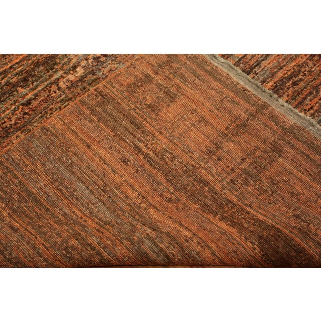 Nazmiyal Collection Modern Transitional Wabi Sabi Rug For Sale - Image 4 of 8