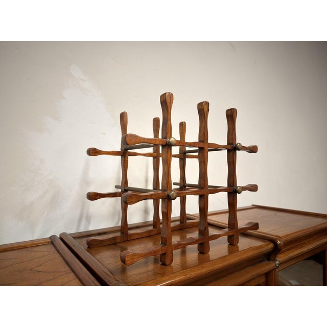 English Wine Rack for Bookcase from Globe Wernicke For Sale - Image 4 of 9