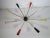 Mid-Century Sputnik Multi-Colored Spider Lamp 1960 For Sale - Image 11 of 11