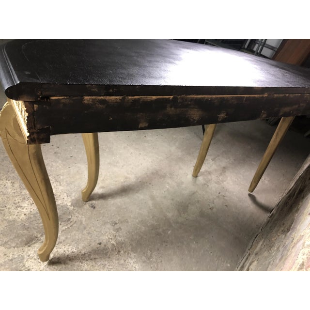 Wood Louis XV Style Console in Wood, 1970s For Sale - Image 7 of 13