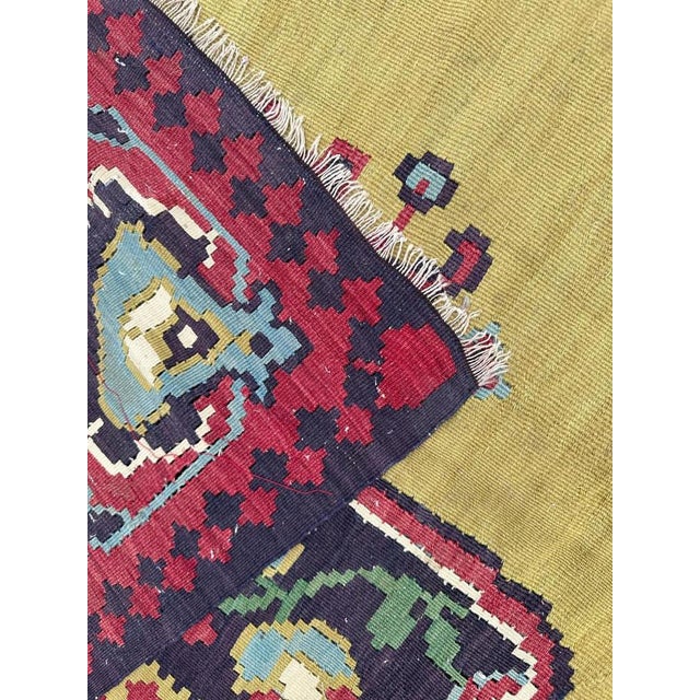 Large Vintage Transylvanian Kilim Rug, 1970s For Sale - Image 16 of 17