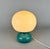 Mid-Century Glass and Ceramic Table Lamp, 1960s For Sale - Image 4 of 8