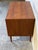 1960s Teak 3 Drawer Dresser Chest on Tapered Legs Danish Mid-Century Modern 1960s For Sale - Image 5 of 12