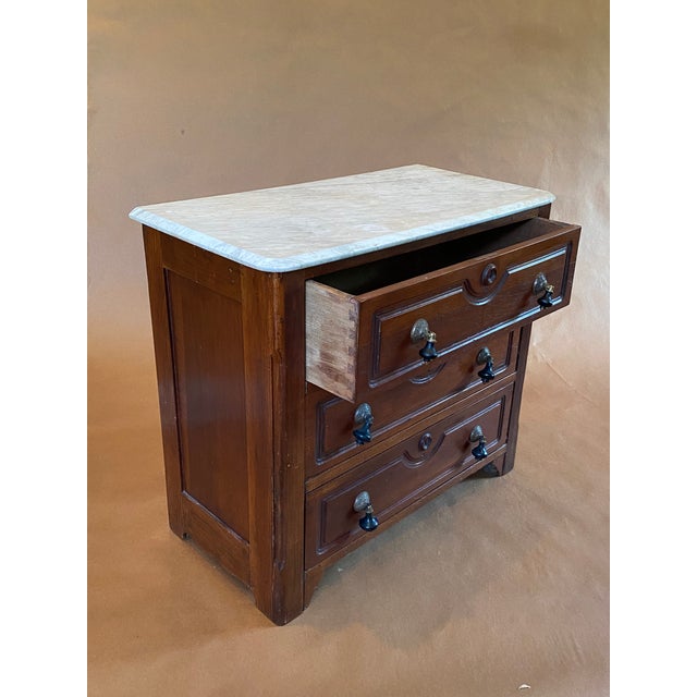 Late 19th Century Marble Top Chest For Sale - Image 4 of 6