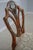 Maitland Smith Adams Style Hand Painted Shield Back Chair For Sale - Image 11 of 18