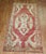 Folk Art Antique Zabihi Collection Red Turkish Anatolian Oushak Rug - 4'5" x 8'9" For Sale - Image 3 of 5