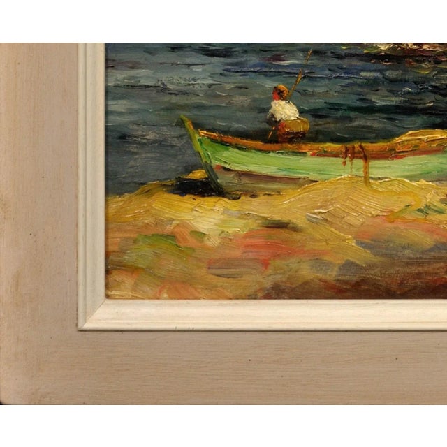 1900 - 1909 Jean-Baptiste Roubaud, French, Martigues, Provence, 1908, Oil, Framed For Sale - Image 5 of 18