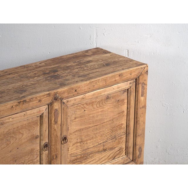 Rustic Antique Two-Door Sideboard, 1900 For Sale - Image 3 of 18