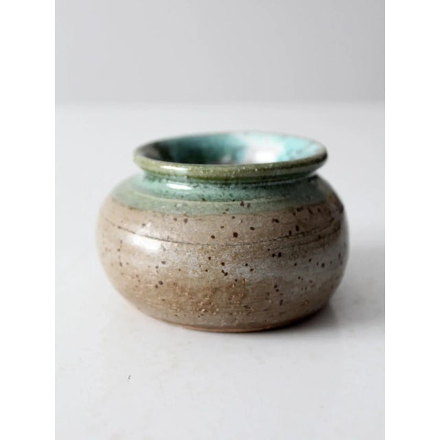 Vintage Studio Pottery Vase For Sale - Image 6 of 10