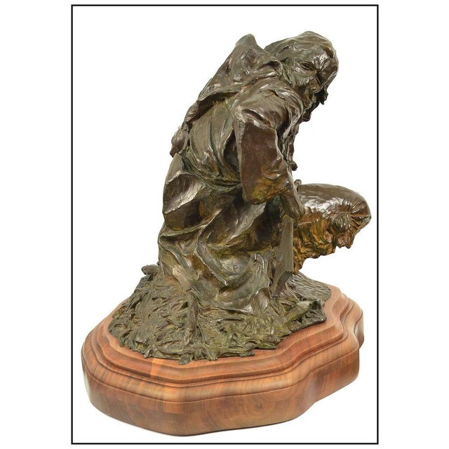 Figurative Late 20th Century Beaver Thief, Fritz White For Sale - Image 3 of 4
