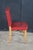 Mid 20th Century Louis Rastetter & Sons 'The Solid Kumfort' Red Leather Folding Chair For Sale - Image 11 of 15