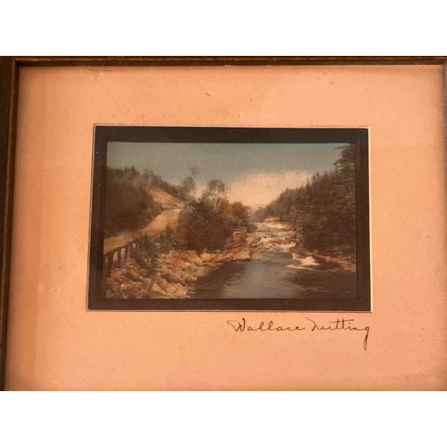 Realism 1900s Massachusetts Landscape by Wallace Nutting. For Sale - Image 3 of 9