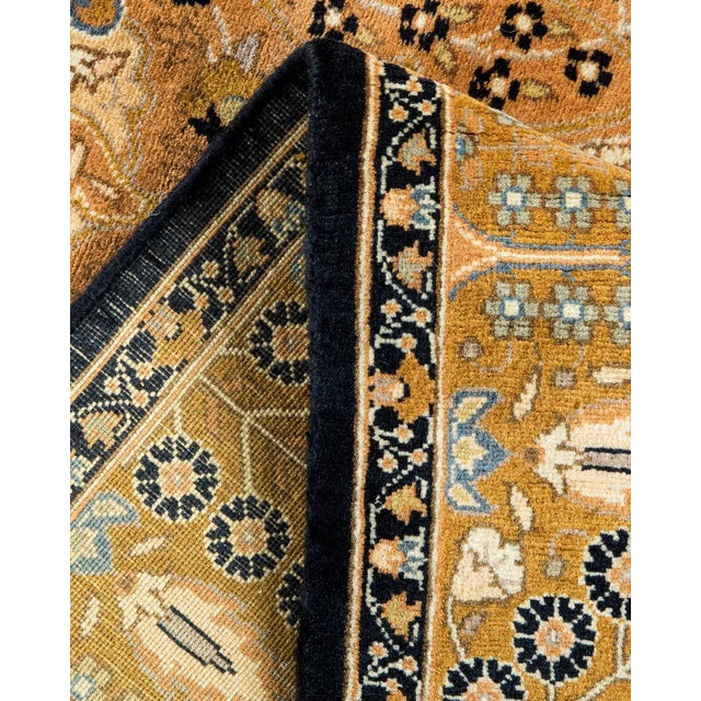 Mogul, One-of-a-Kind Hand-Knotted Area Rug - Brown, 3' 1" x 8' 5" For Sale In New York - Image 6 of 8