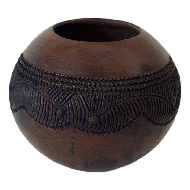 Contemporary Zulu Beer Cup by Jabu Nala For Sale