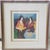 Beautiful Itzchak Tarkay 18" X 19" (in frame) Seriolithograph. Light beige linen mat. Slight wear on back of frame paper &...
