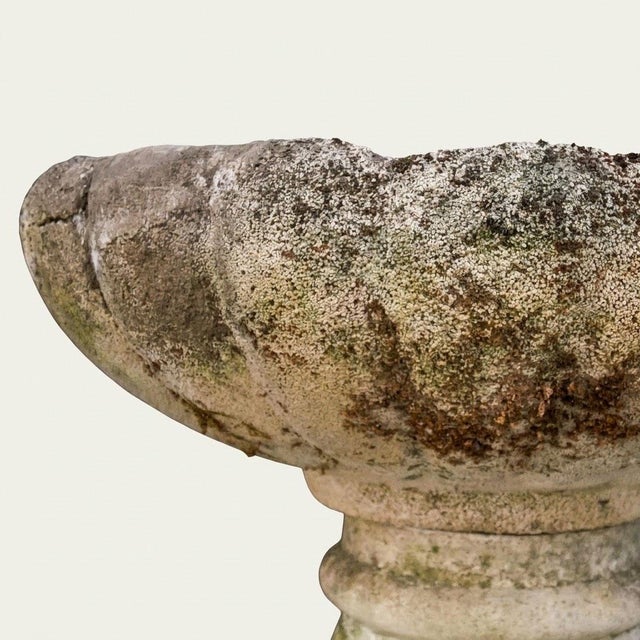 Large Mediterranean Style Stone Garden Planter, 1960s For Sale - Image 3 of 8