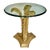 Mid 20th Century Italian Giltwood Side Table With Glass Top For Sale